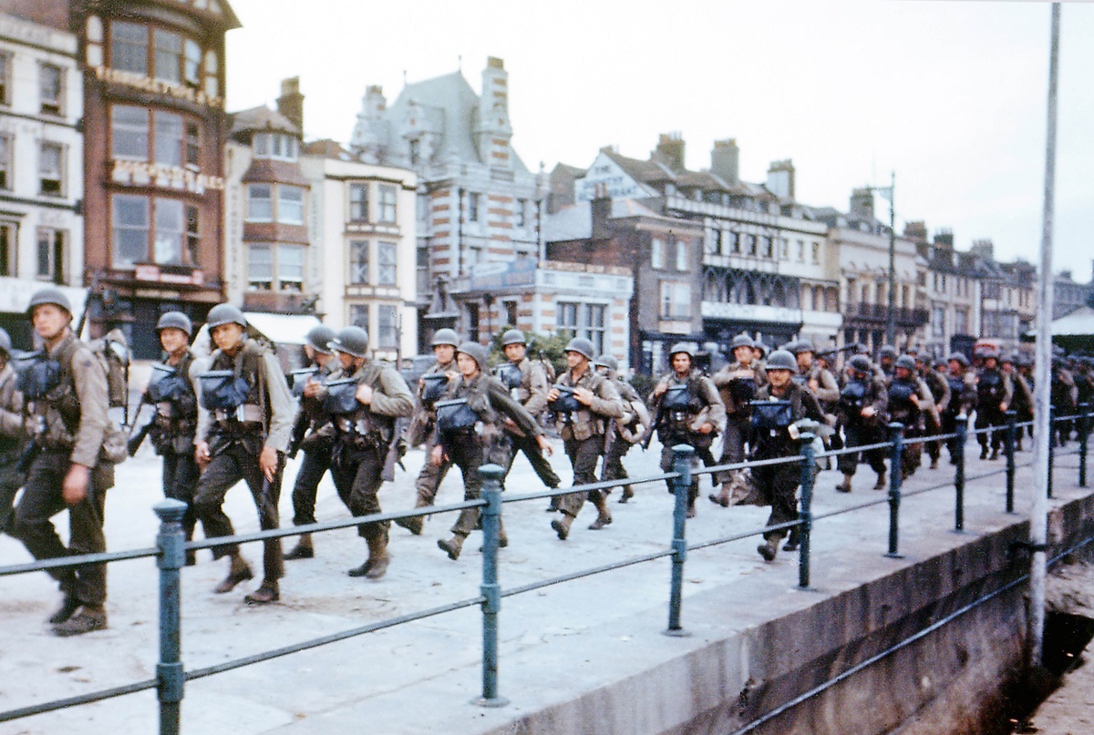 Scenes From D Day Then And Now The Atlantic