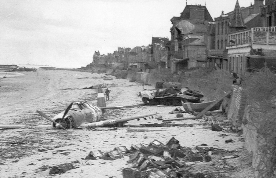 Scenes From D Day Then And Now The Atlantic