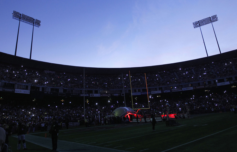 The Lights Go Out on Candlestick Park The Atlantic
