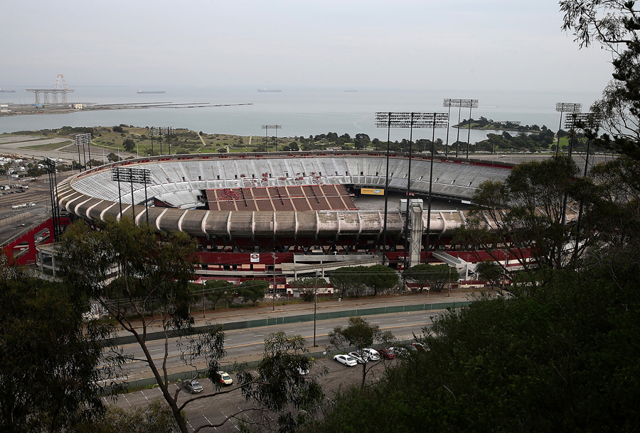 The Lights Go Out on Candlestick Park The Atlantic