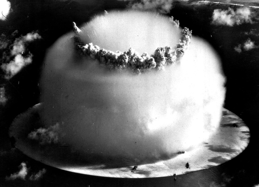 what navy ship brought the second atomic bomb to the pacific war
