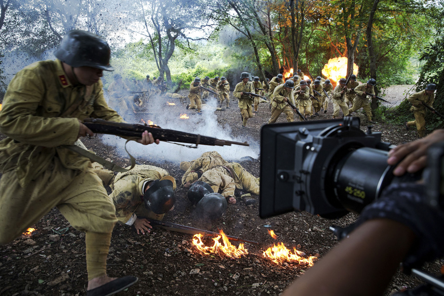 Behind The Scenes Of A Chinese World War Ii Drama The Atlantic 