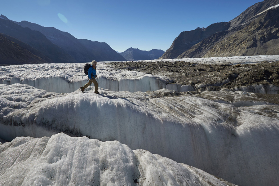 Human Impact on the Earth: Switzerland's Great Aletsch Glacier - The ...