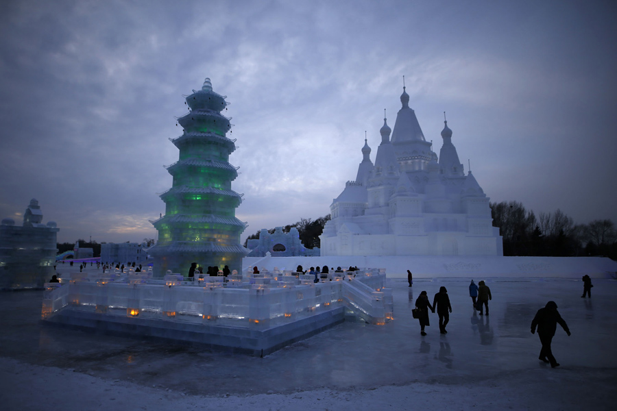 The 2016 Harbin Ice And Snow Festival Atlantic