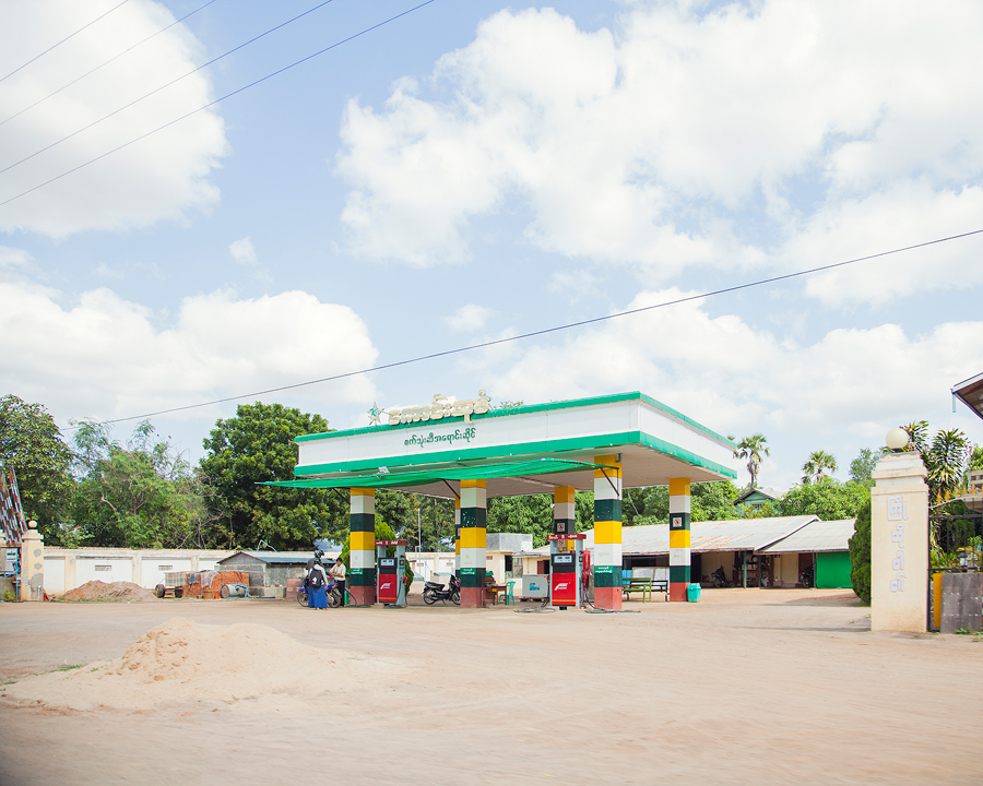 Craig Easton Photos of Colorful Gas Stations of Burma The Atlantic