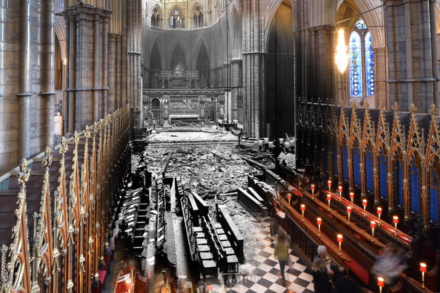London During the Blitz: Then and Now Photographs - The Atlantic