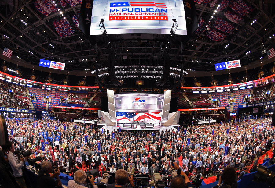 Photographs of the 2016 Republican National Convention in Cleveland