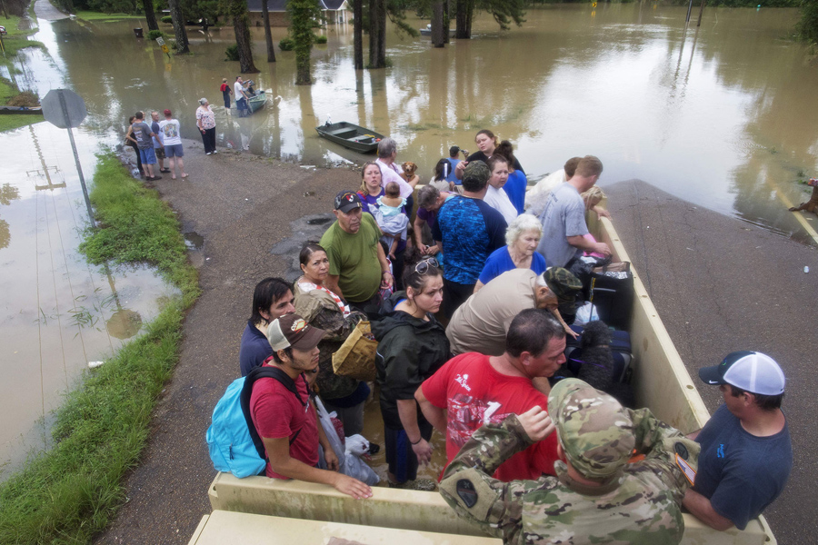 Historic Louisiana Flooding Affects Tens of Thousands The Atlantic