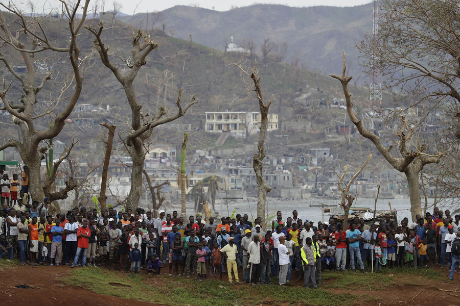 A Humanitarian Crisis In Haiti After Hurricane Matthew - The Atlantic