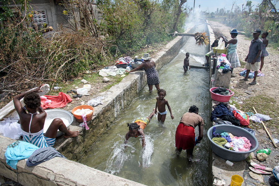 A Humanitarian Crisis in Haiti After Hurricane Matthew The Atlantic