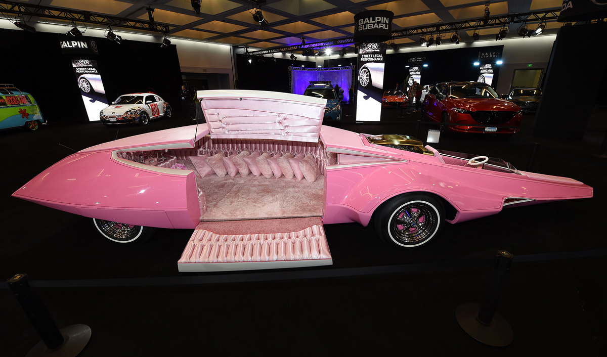 dinky pink panther car