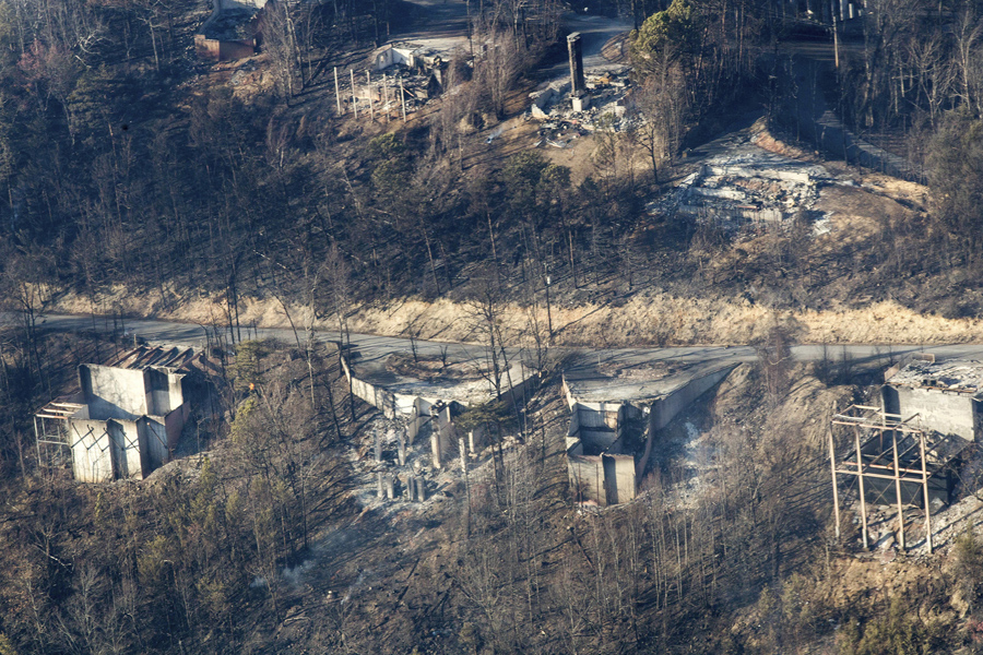 Photos of the Wildfires Near Gatlinburg, Tennessee - The Atlantic