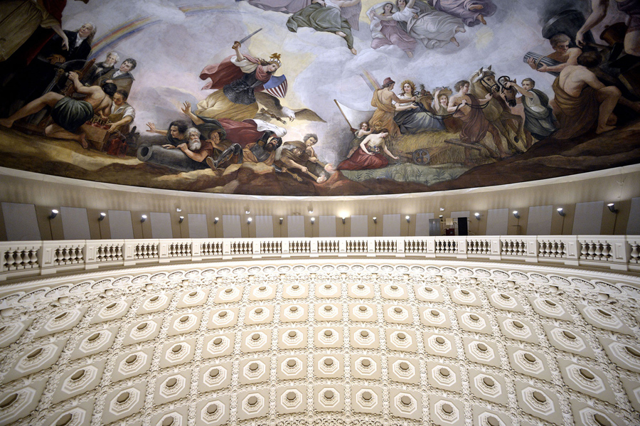 The Restoration of the United States Capitol Dome The Atlantic