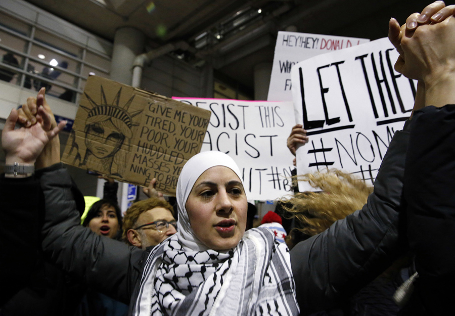 A Weekend of Protest Against Trump's Immigration Ban - The Atlantic