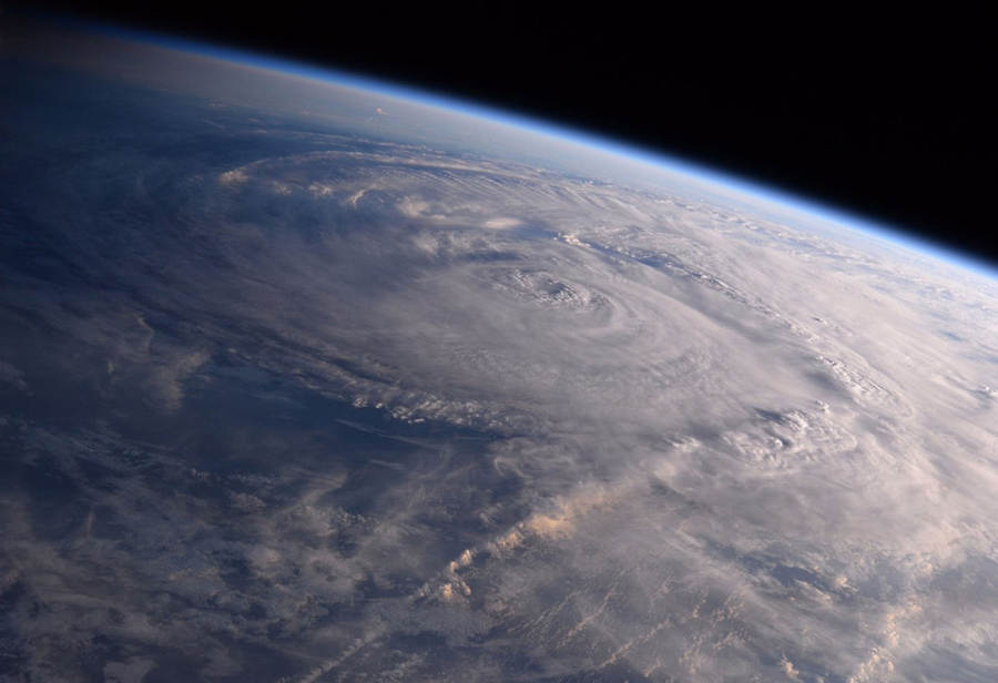 Image result for nasa photo of harvey over texas