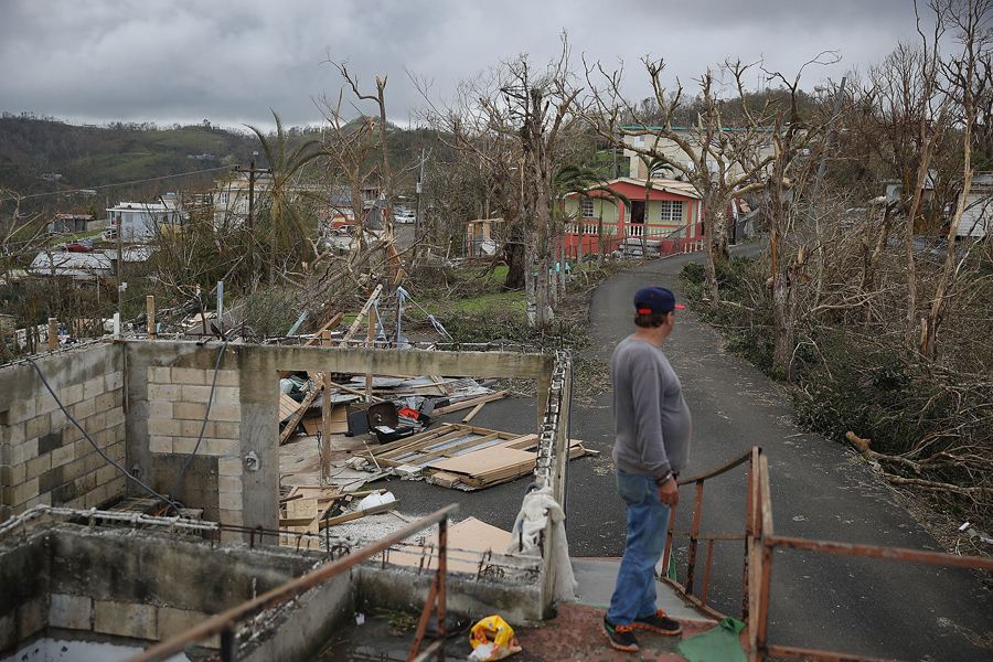 Image result for images of Puerto Rico damage