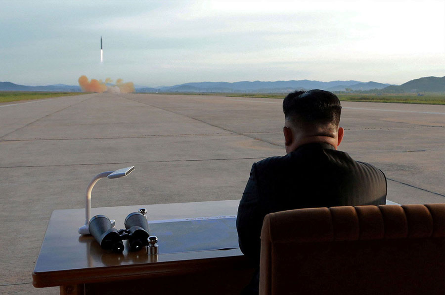 Little Rocket Man by KCNA / Reuters 