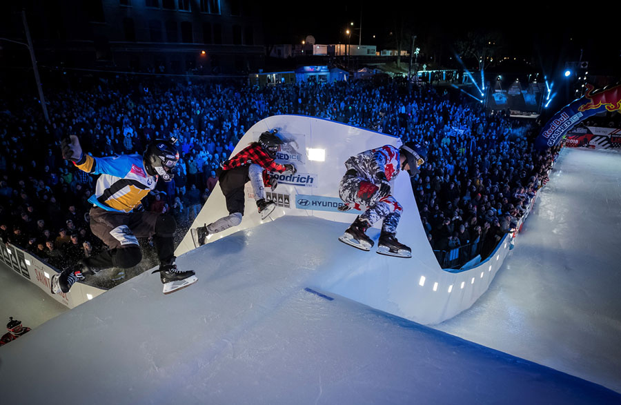 The Insanity of Downhill Ice Cross Racing - The Atlantic