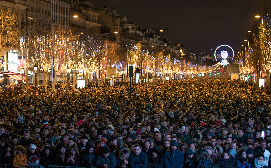 Photos Of The New Year Ringing In 2018 Around The World