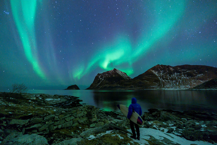 Photos: Surfing Norway in Sub-Zero Temperatures - The Atlantic