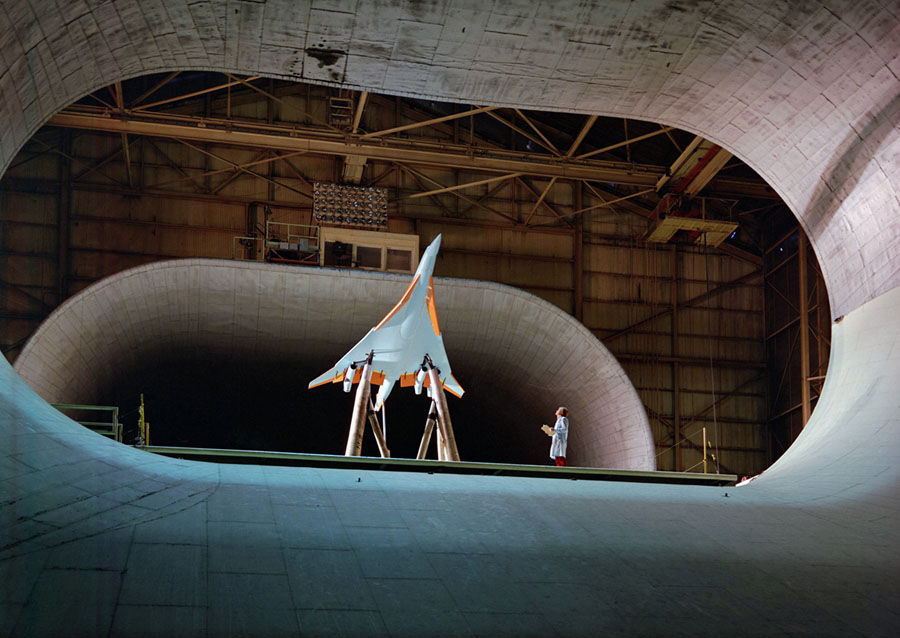 Historic Photos Of NASA's Cavernous Wind Tunnels - The Atlantic