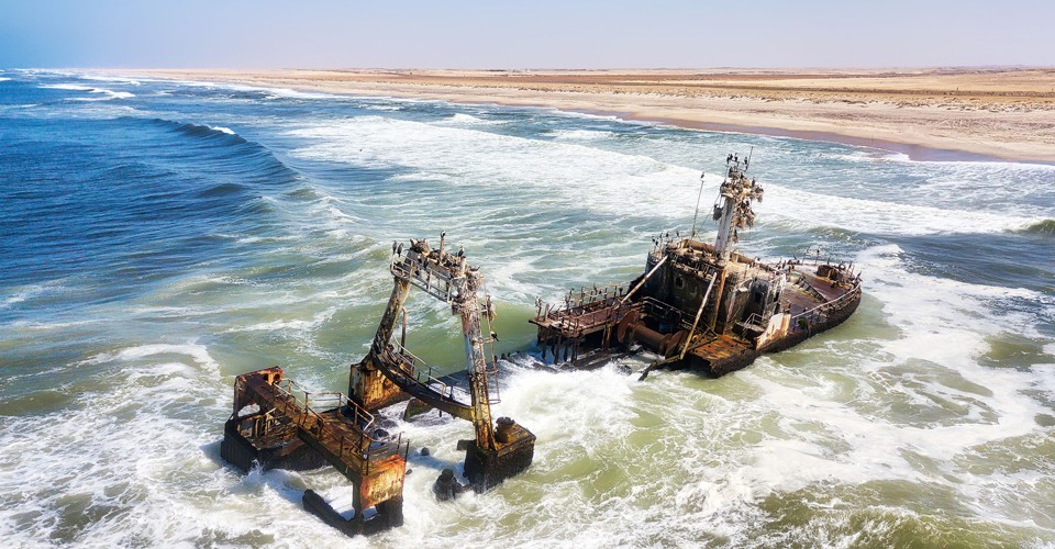 Photos along the Namibian coast