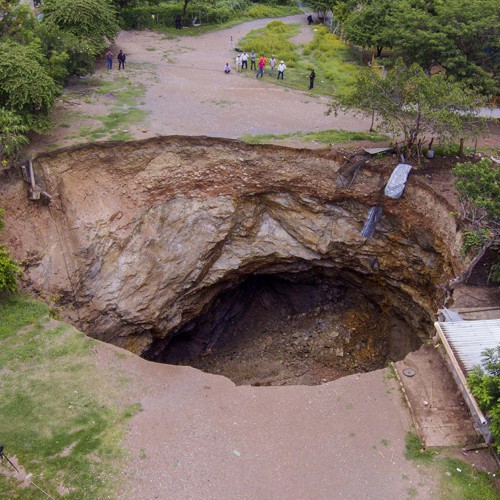 Sinkholes When The Earth Opens Up The Atlantic