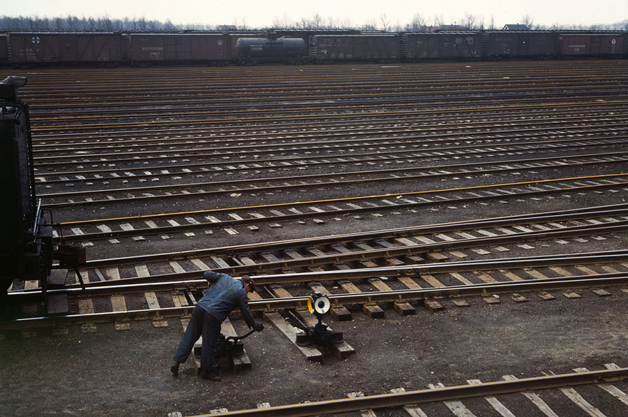 Color Photos of Chicago's Rail Yards in the 1940s The Atlantic
