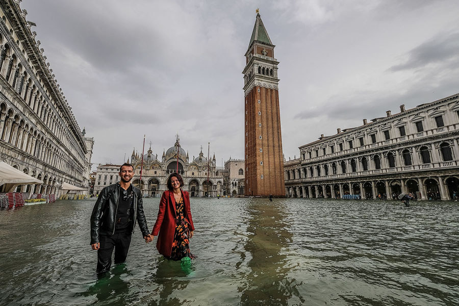 Photos Flooding in Venice, Italy, Reaches NearRecord Levels The