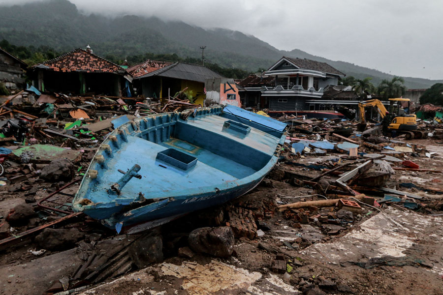 Recent deadly tsunami
