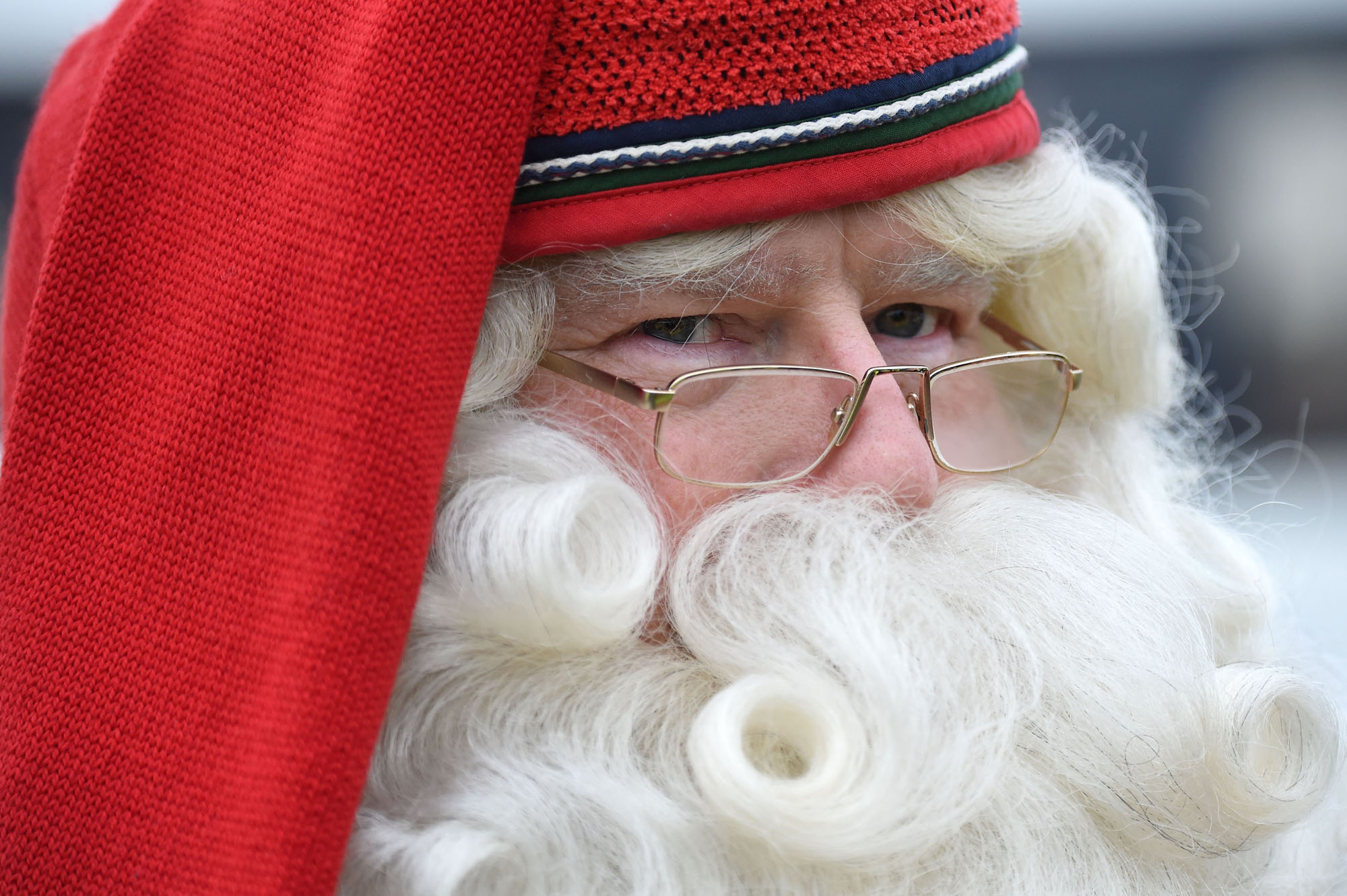 Traditional father christmas figures by jim