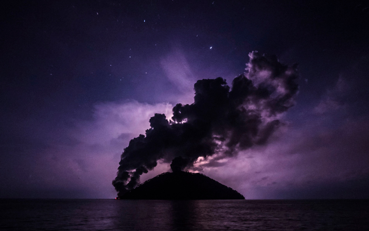 pulau gunung api