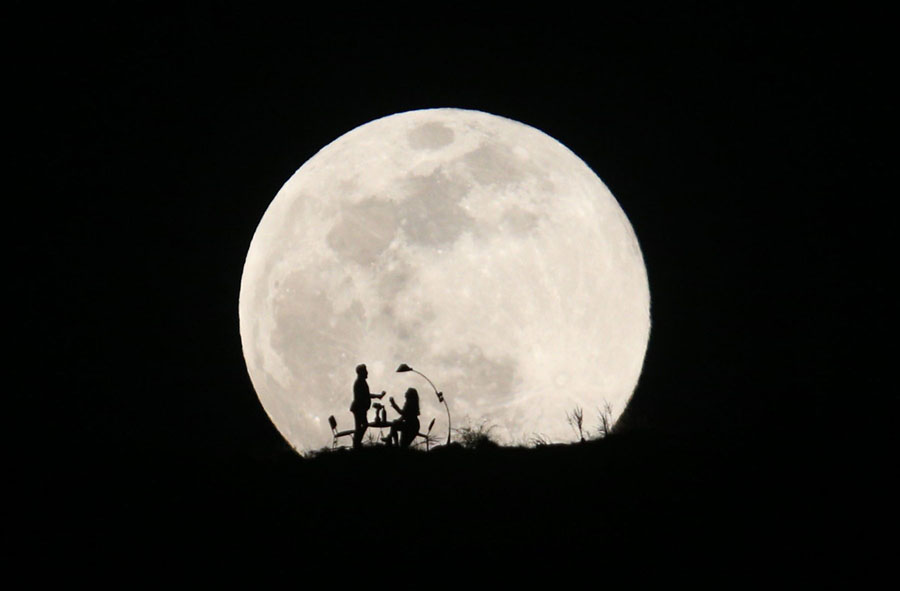 Super Snow Moon Photos - The Atlantic