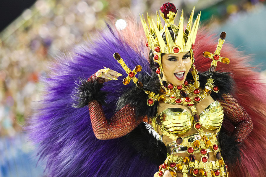 Карнавал в Рио де Жанейро признали самым масштабным выступление в мире Uastendnews