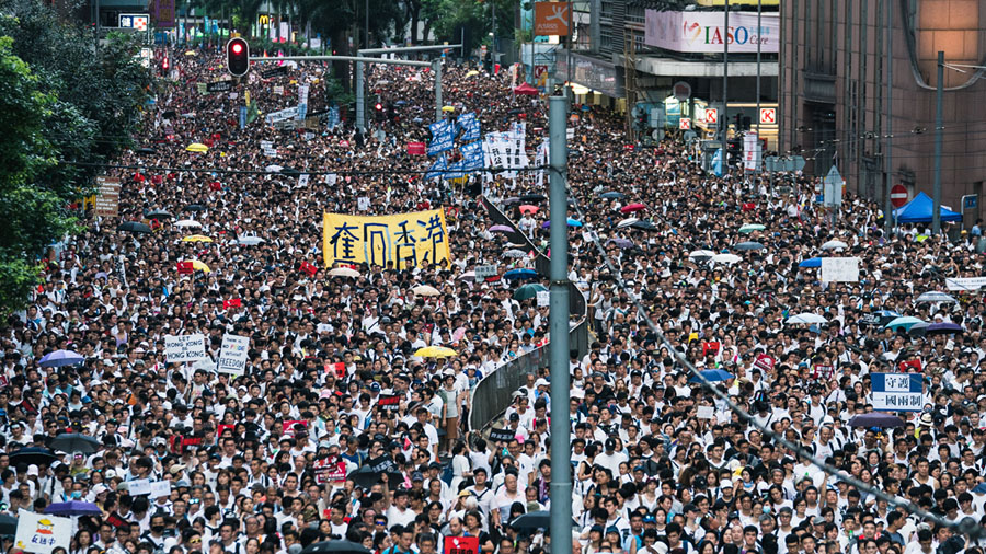 Hong Kong Extradition-Bill Protests in Photos - The Atlantic