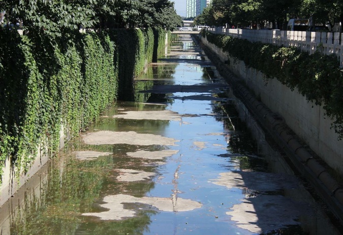 The Wanquan “river” in Beijing.