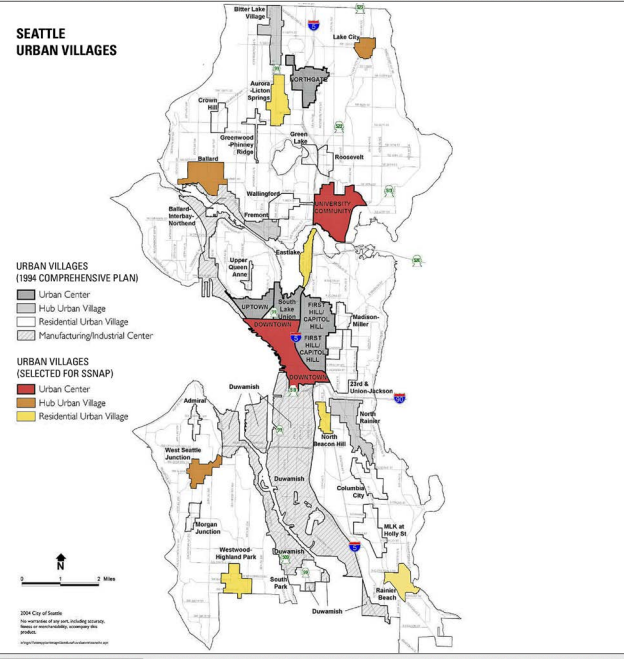 Seattle Sprawl Printable