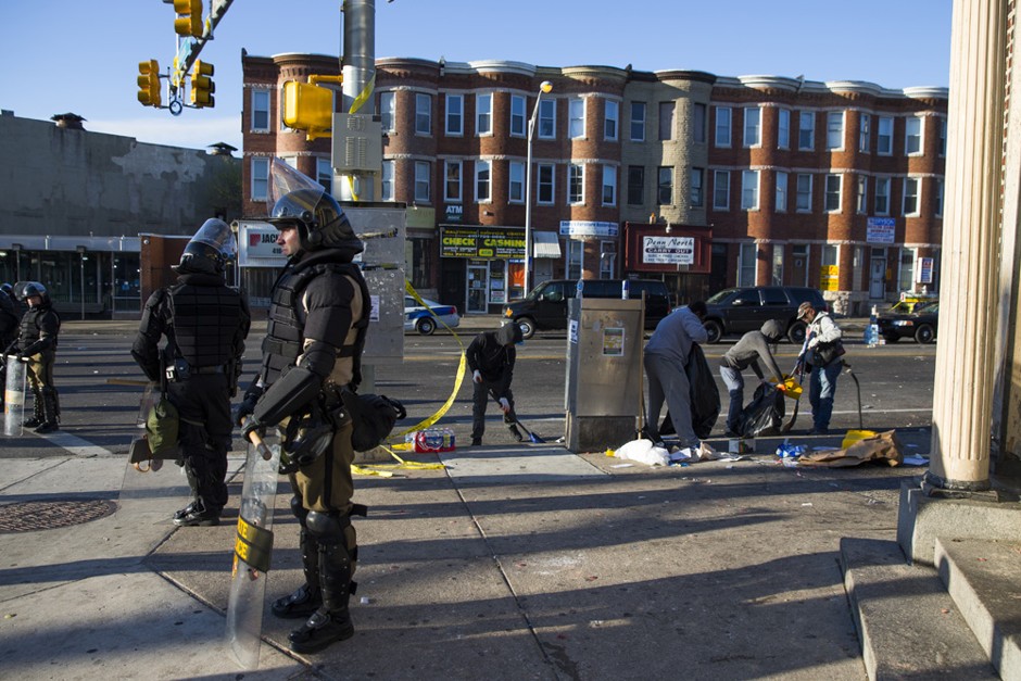 Baltimore Picks Itself Up After a Long Night of Riots CityLab