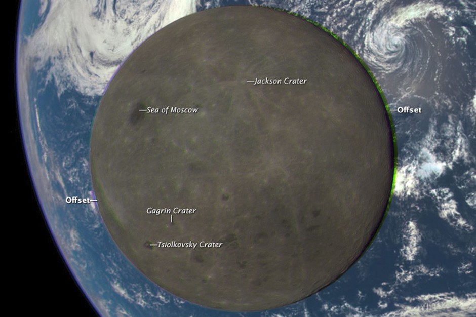 A Satellite Sees the 'Dark Side' of the Moon Crossing Earth CityLab