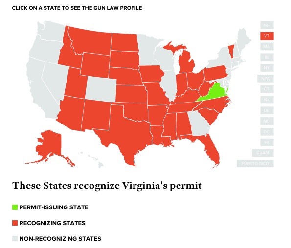 Virginia Will End Concealed Handgun Permit Reciprocity Clause CityLab