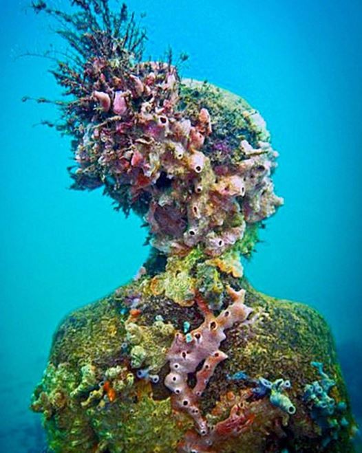 Museo Atlantico Is a Surreal Underwater Sculpture Display in the