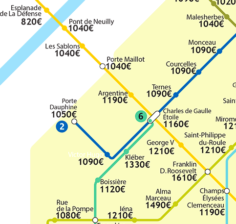 Paris Rents, Mapped by Metro Station - CityLab
