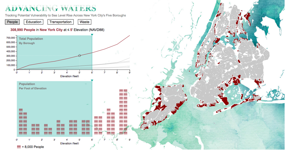 Mapping How Sea-Level Rise Will Affect New York Cty - CityLab