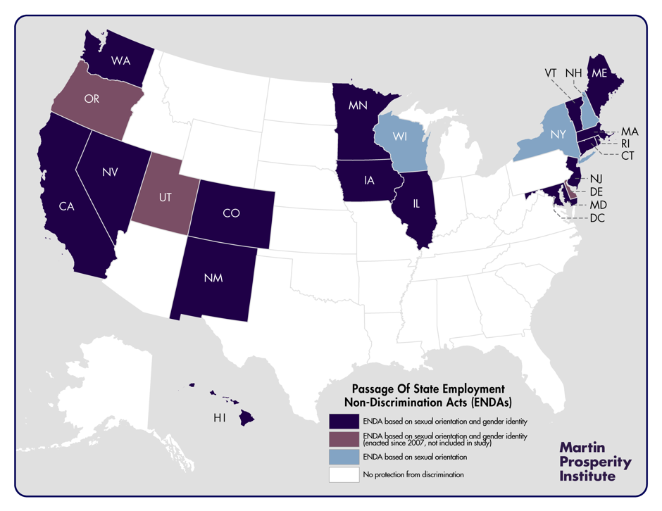 non-discrimination policies appear to increase productivity