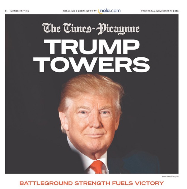 Newspaper Front Pages On Donald Trump's Win - The Atlantic