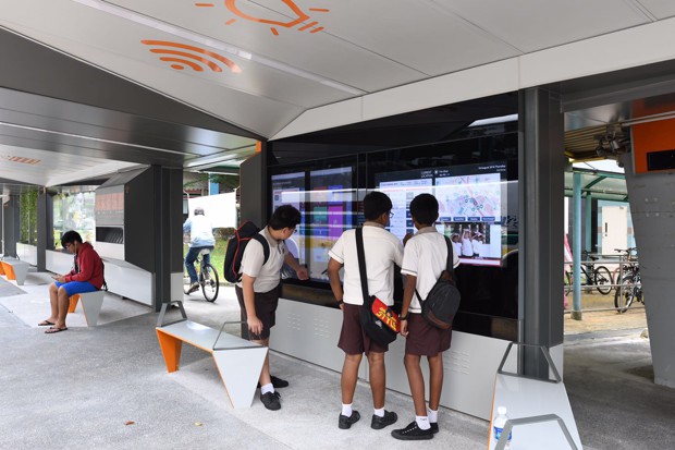 Сингапур, возможно, разработал лучшую в мире автобусную остановку