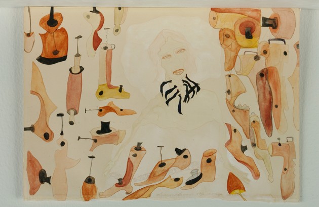 'Nonna Carolina,' 1936 (Carol Rama / New Museum)