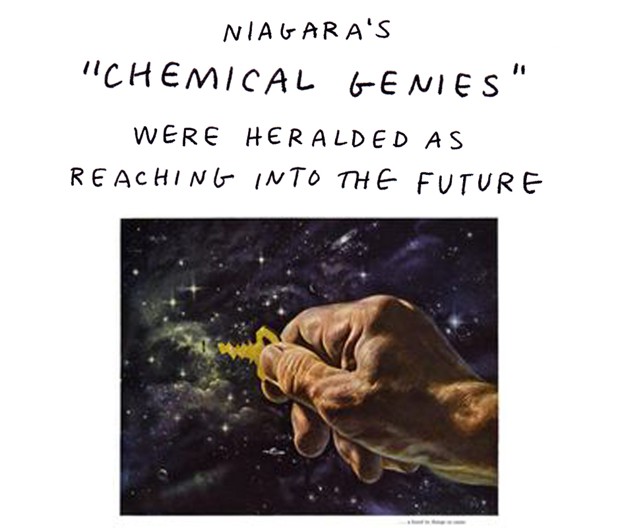 Niagara's "chemical genies" were heralded as reaching into the future