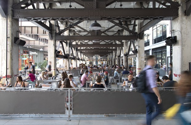 The Sears plant renovation in Atlanta's Ponce City Market.