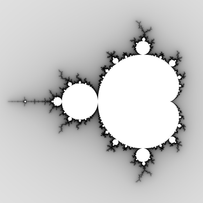 A Mandelbrot set